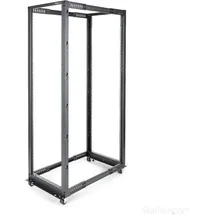 Startech 4POSTRACK42 Rack - Black