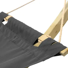 Konsimo Correlo Große Hängematte Mit Gestell, Dunkelgrau, - Konsimo®