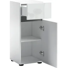 WELLTIME MISTER Stauraumschrank 34 x 81 x 34 cm Weiß