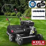 BRAST Benzin Vertikutierer 4,5kW (6,12PS) | 4-Takt Motor 212ccm | 40-45cm Arbeitsbreite | 50L Fangkorb | viele Modelle für kleine bis sehr große ...
