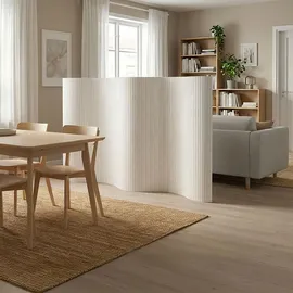 Homestyle4u Paravent Raumteiler in Weiß cm 3141
