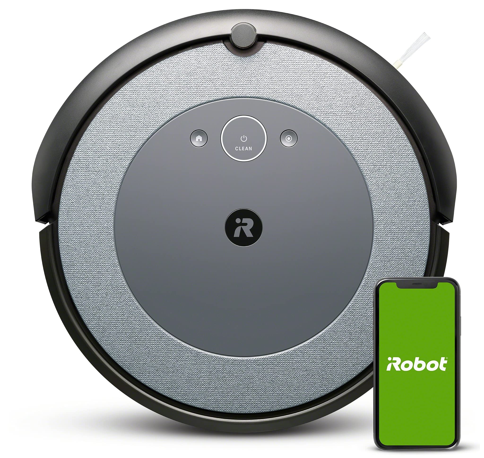 iRobot Roomba i3 (i3152) App-steuerbarer Saugroboter mit zwei Gummibürsten, ideal bei Haustieren, individuelle Anpassungen, Sprachassistent-kompatibel im Set mit 3 Original Ersatz-Hochleistungsfilter