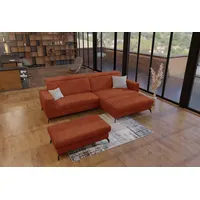 sit&more Ecksofa Bolero L-Form rot