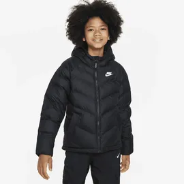 Nike Sportswear Jacke mit Kapuze und Synthetikfüllung für ältere Kinder - Schwarz, XL