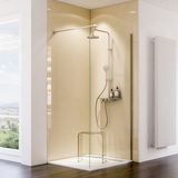 Schulte Duschrückwand Hochglanz, Creme-Beige