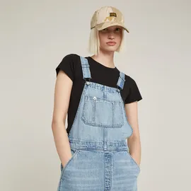 G-Star Leg Dungaree Straight Fit Overall Sun Faded Cloudburst S
