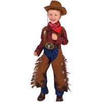Rubies, Luxus-Kostüm, Cowboy-Kostüm, mit Halstuch, Größe 7 – 8 Jahre