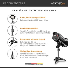 Walimex Lampenstativ 40cm