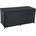 Poly Rattan Gartenbox Schwarz