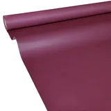 JUNOPAX Papiertischdecke weinrot 50m x 0,75m, nass- und wischfest