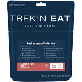 Trek'n Eat Reis Rindfleisch Stroganoff mit Reis 160 g