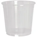 geli 10er Set Orchideentopf transparent klar 17 cm Sparpaket