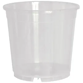 geli 10er Set Orchideentopf transparent klar 17 cm Sparpaket