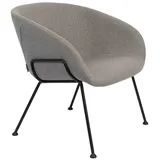 ZUIVER Sessel FESTON Filzoptik 0 x 0 x 0 cm Grau