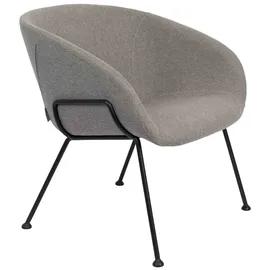 ZUIVER Sessel FESTON Filzoptik 0 x 0 x 0 cm Grau