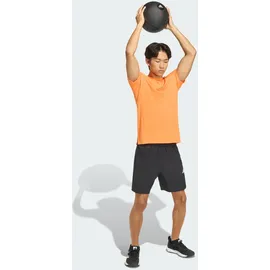 adidas Designed for Training Workout Trainingsshirt Orange XS