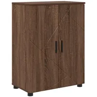 VidaXL Badezimmer Schrank Braune Eiche 60 x 35 x