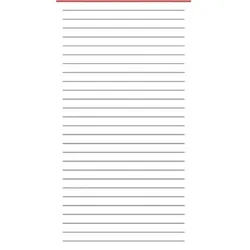 Ersatzeinlage A6 liniert Notizen BSB 02-0060  50 Blatt