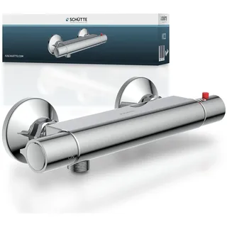 Schütte VICO Duscharmatur Thermostat mit Sicherheitssperre Chrom 52445