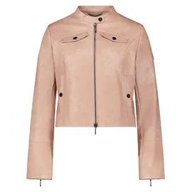 Amber & June Jacke in Leder-Optik, Rose, 40