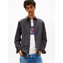 Tommy Hilfiger Langarmhemd Schwarz XXXL