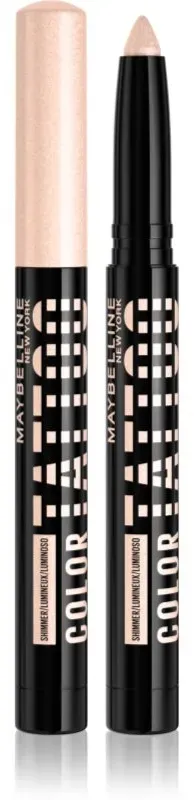 MAYBELLINE NEW YORK Color Tattoo 24 HR Lidschatten und Augenstift Farbton 10 I am Shining 1.4 g