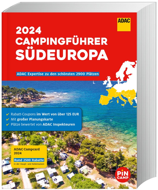 Adac Campingführer Südeuropa 2024  Kartoniert (TB)