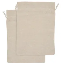 VBS Kalender zum Selbstbasteln Beutel mit Zugband 26 x 19 cm 2 Stück beige