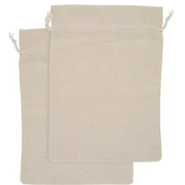 VBS Kalender zum Selbstbasteln Beutel mit Zugband 26 x 19 cm 2 Stück beige