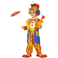 W WIDMANN MILANO Party Fashion - Clown Kinder Kostüm Set