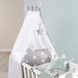 roba Wiege weiß inkl. Komplettset Little Stars