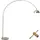 Tectake Arcus 70er Jahre Retro-Stil 187-206 cm  Grau