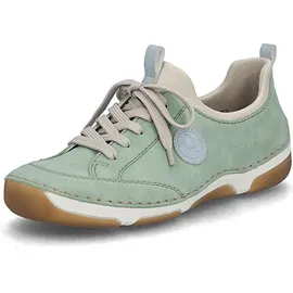 Rieker 55950 Damen Slipper Grün 43