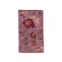 Pip Studio Secret Garden Gästehandtuch Mauve 30x50cm (1 Stück)