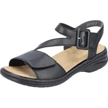 Rieker Sandale Damen Schwarz 37