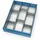 Fetra Fechtel Transportgeräte GmbH Fetra Schubladen-Einteilungs-Set Gesamttiefe 675 mm