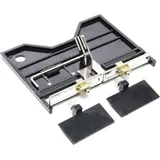 Nutenschneideschlitten für Styroporschneider groß mit Skala, für Nuten in Styropor & anderen Dämmstoffen mit einstellbarer Nutbreite für