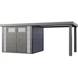Telluria Gartenhaus Classico 5,72 x 2,59 m Lichtgrau