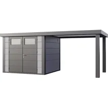 Telluria Gartenhaus Classico 5,72 x 2,59 m Lichtgrau