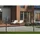 Floraworld Doppelstab-Mattenzaun Comfort 100 x 200 cm anthrazit Kreis