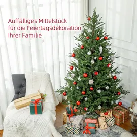Homcom Künstlicher Weihnachtsbaum 180 cm mit 2380 Spitzen