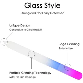 luxuskollektion Glasnagelfeilen Set 3 St.