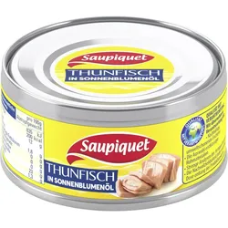 Saupiquet Thunfisch in Sonnenblumenöl 185G