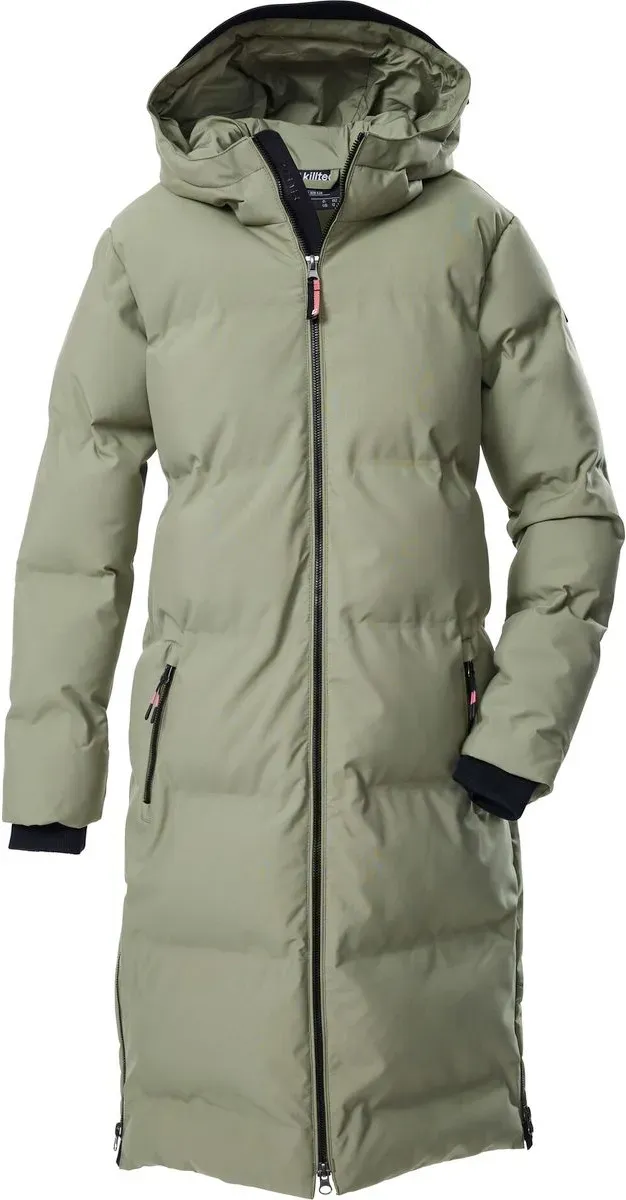 killtec KOW 237 Girls Quilted Coat sage (00734) 164