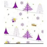Ursus Transparentpapier 115 g/qm A4 25 Blatt Magic Christmas brombeer