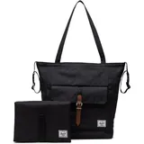 Herschel Tote Diaper Bag Schwarz