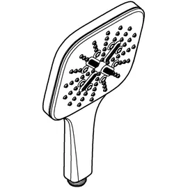 Grohe Rainshower SmartActive Cube Handbrause 3 Strahlarten,