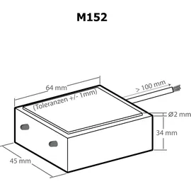 Kemo M152 Regensensor Baustein 12 V/DC