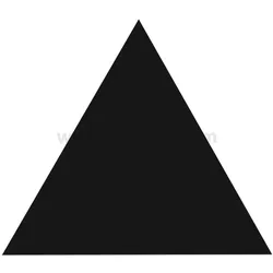 BSQX26 Georg Schlegel Bezeichnungsschild Grafik-Symbol Schwarzes Dreieck weiß - 1 Stück