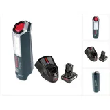Bosch Professional GLI 12V-300 Akku Lampe + 1x GBA 12V 4,0 Ah Akku + GAL 1230 Ladegerät -